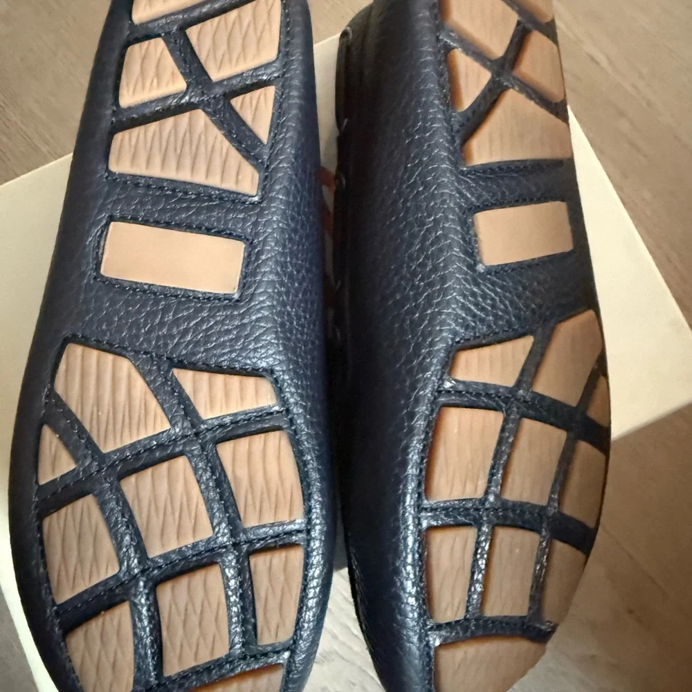 Il Gufo Dark Blue Leather Shoes